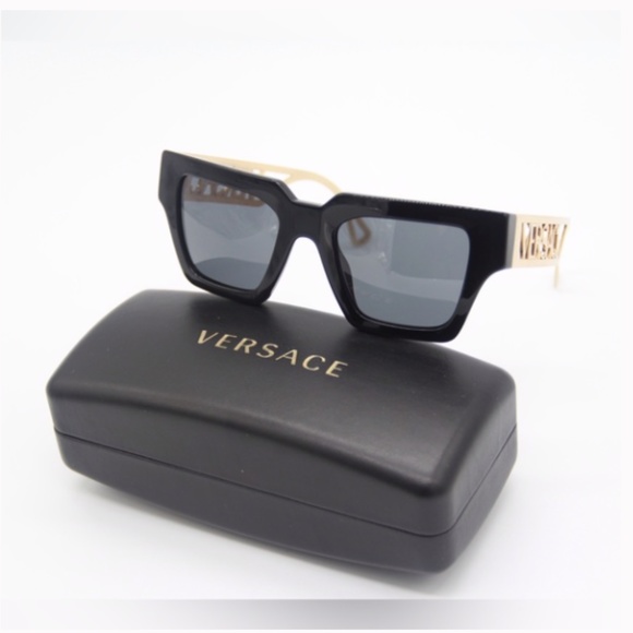 NEW VERSACE WOMEN’S SUNGLASSES VE4431 GB1/87 EYEWEAR VERSACE MOD 4431 BLACK main image 5
